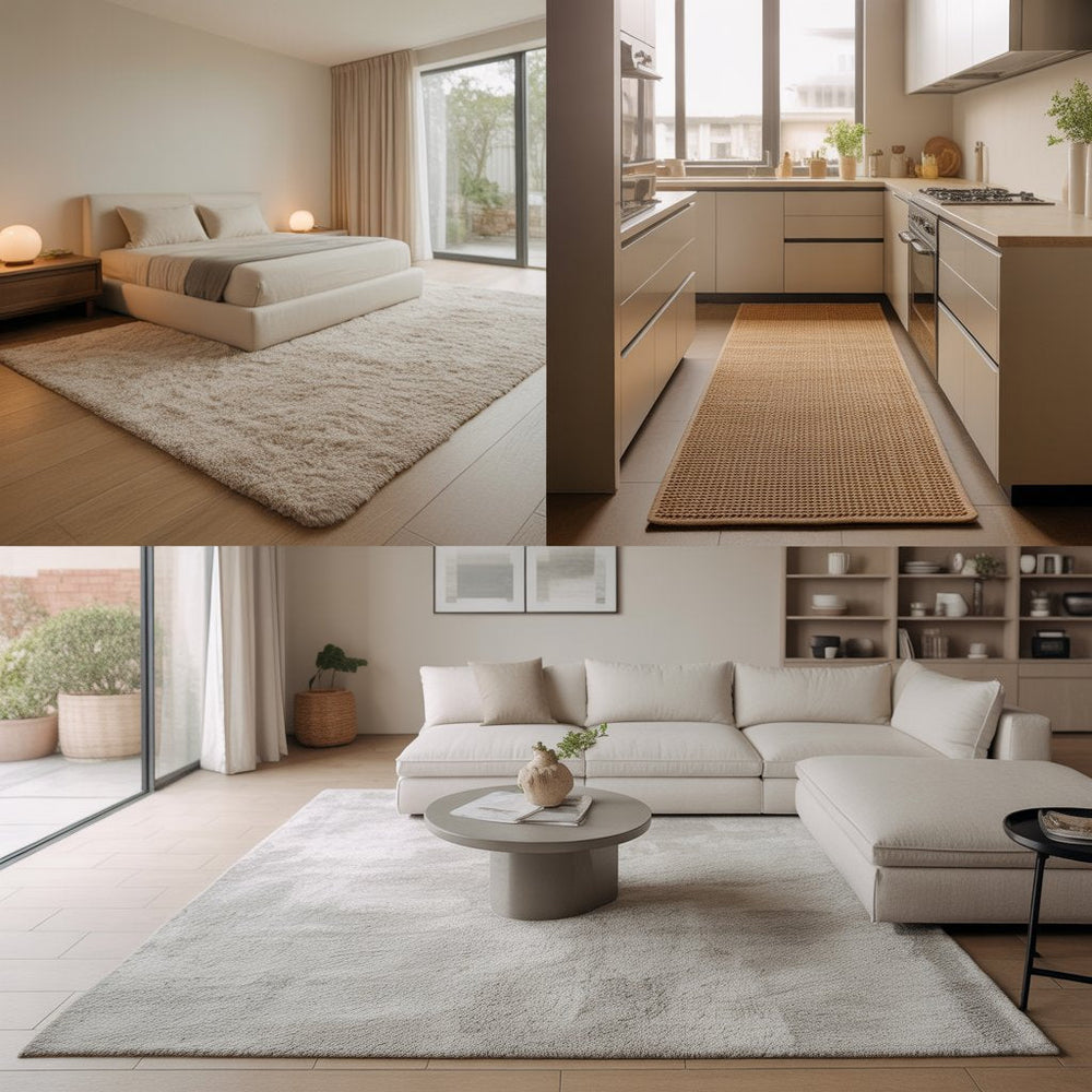 Elevate Your Decor with Soft, Non-Slip Rugs for Bedroom, Kitchen & Living Room
