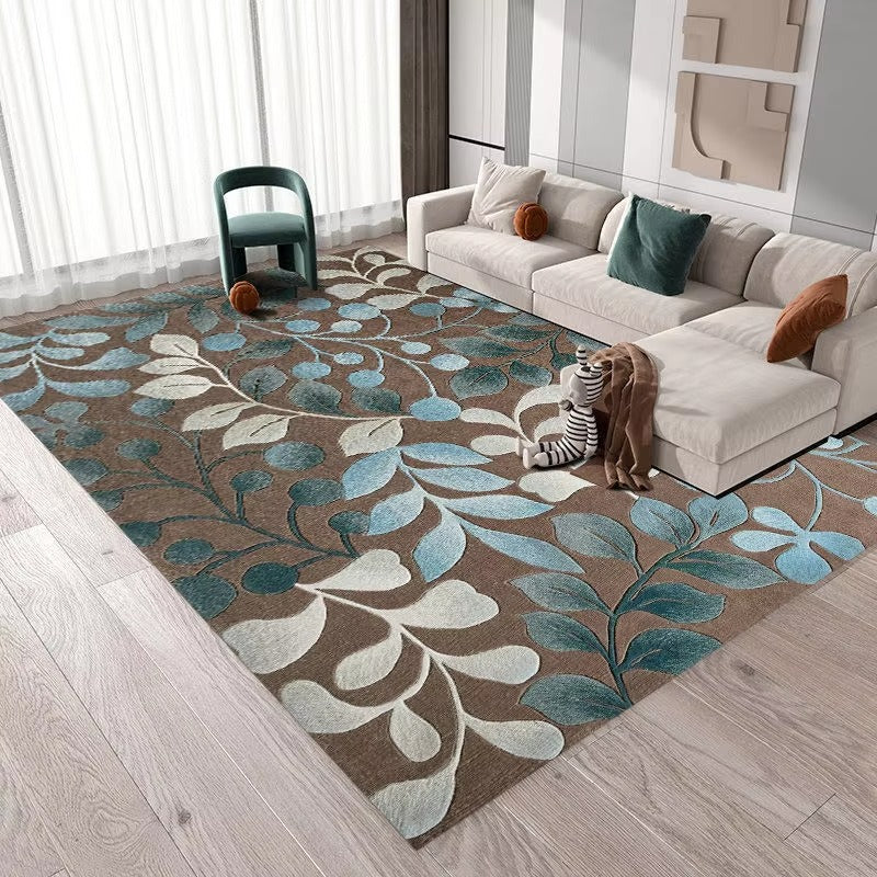 Nordic Washable Area Rug for Living Room & Bedroom – Soft Modern Carpet