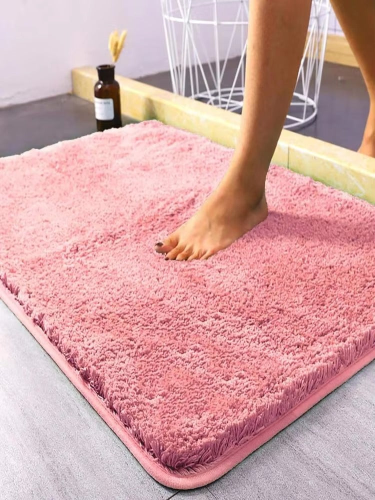 Super Absorbent Non-slip Bathroom Mat pink